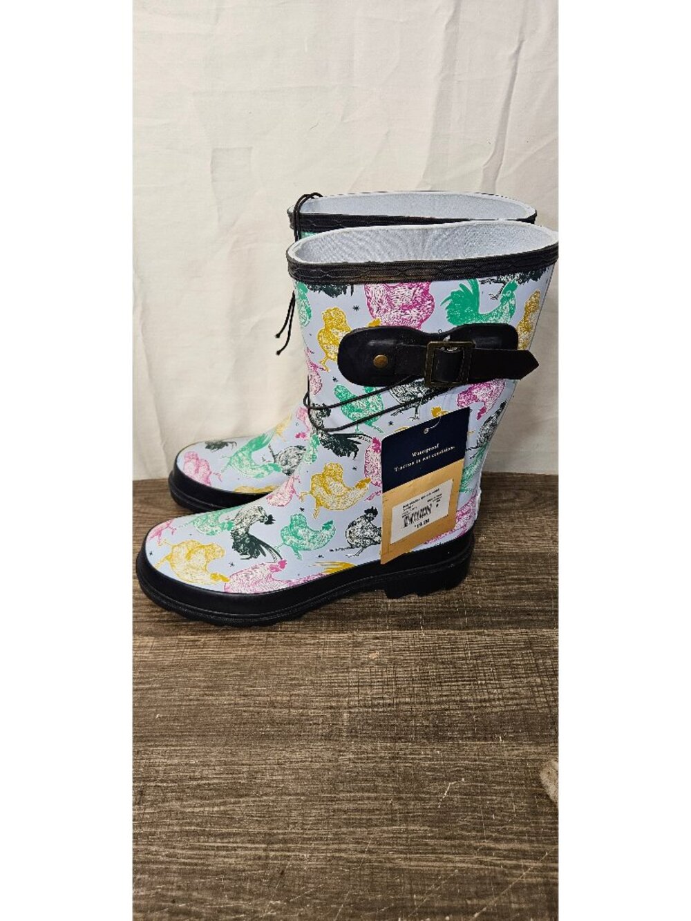 Women's Blue Mountain Rainboots, Size 6 -- ITEM #2405